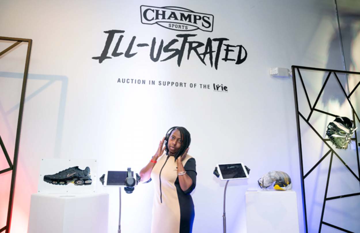 Complex x Champs Sports x Nike Ill-ustrated sneaker gallery and auction at Art Basel Miami
